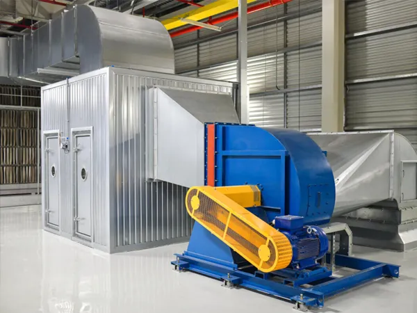 Nola zehaztu haizagailu zentrifugo baten bultzatzaileak orekatu behar duen?